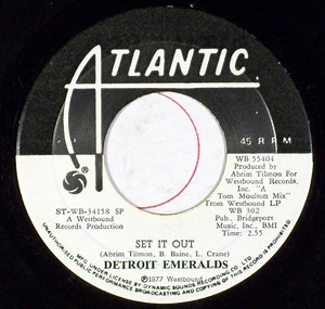 Detroit Emeralds - Wednesday / Set It Out