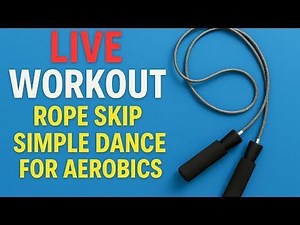 🔥 Rope Skipping + Dance Workout | Fun Full Body Cardio to Burn Calories Fast