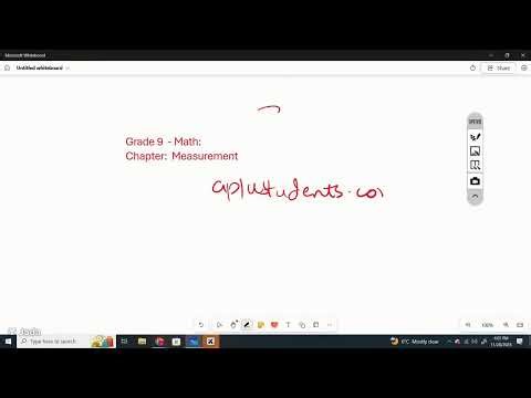 Grade 9 - Math: Measurement