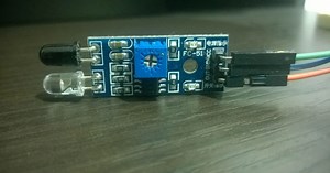 Sensor infrarrojo FC-51 para detectar obstáculos con Arduino