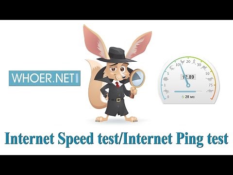 Internet Speed test Internet Ping test