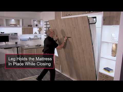 Häfele's Vertical Queen Wall Bed