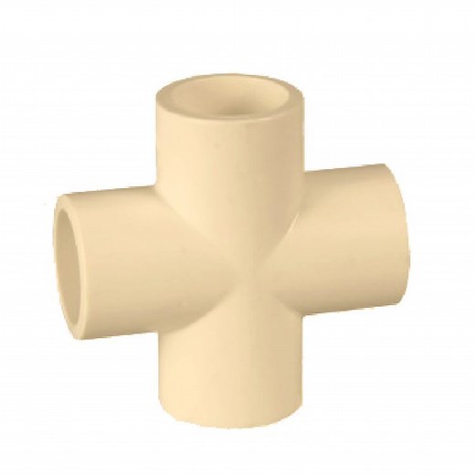 [Hot Item] CPVC ASTM D2846 Fittings High Quality Cross Tee