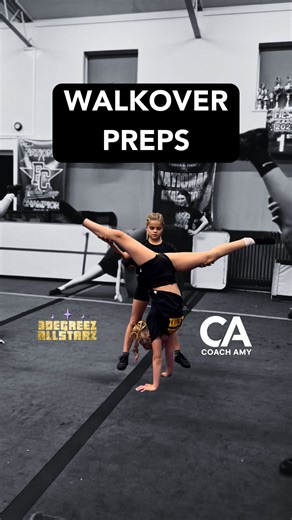Amy Saunders on Instagram: "Here are some walkover side stations and body preparation work I have used over the past few weeks at @3degreezallstarz cheerleaders in our 1 hour tumbling classes The teams are predominantly level 1 and therefore most of the athletes are working towards or looking to improve their forward and backward walkovers This isn’t the usual content I create, but I do love to consume other coaches preps and drills to use One of my rules for life is to ‘create’ more than I ‘con