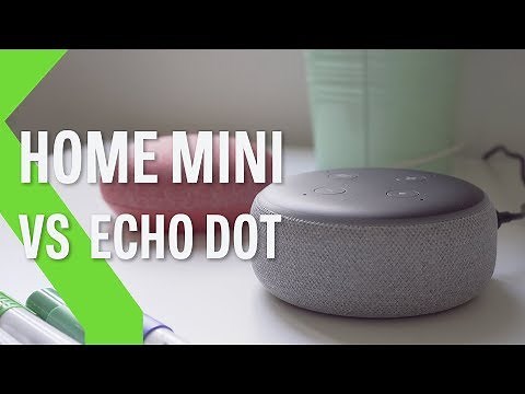Google Home Mini vs Amazon Echo Dot, ¿Cuál es el mejor MINI altavoz inteligente de los dos?
