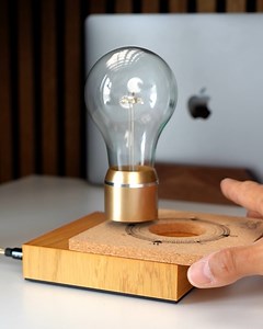 Unbox the extraordinary! 🌟 Witness the magic as the Flyte levitating light bulb takes center stage. Now at 25% off, it's time to let your space defy gravity with style. | FLYTE
