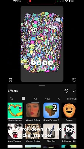 Sticker stamper tutorial! #shorts