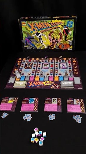 Classic 90's Marvel! The Uncanny X-Men Alert Adventure Board Game! 1992 #boardgames