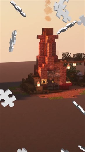 Minecraft Blacksmith Area Design | Blacksmith Forge #minecraft
