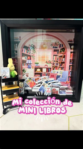 Mi colección de mini libros 📚 aquí te cuento de algunos de mis favoritos. Gracias a @Booklover📚 Aracelis🇵🇷💫 por mi colección #books #booklover #minibooks
