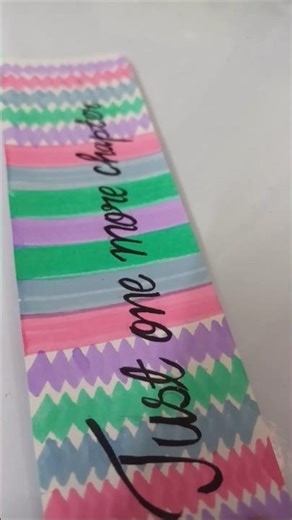 Bookmark🔖easy to draw with highlighter pens#drawing #art#ytshorts