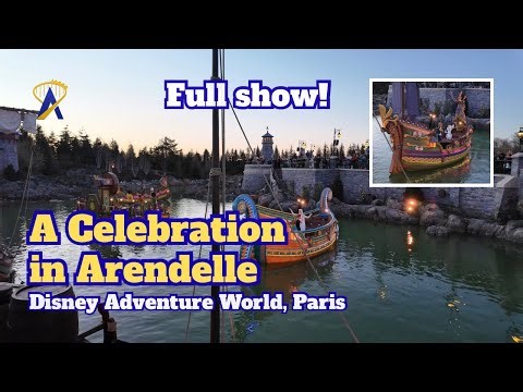 A Celebration in Arendelle, Frozen Lagoon Show - Disney Adventure World, Paris