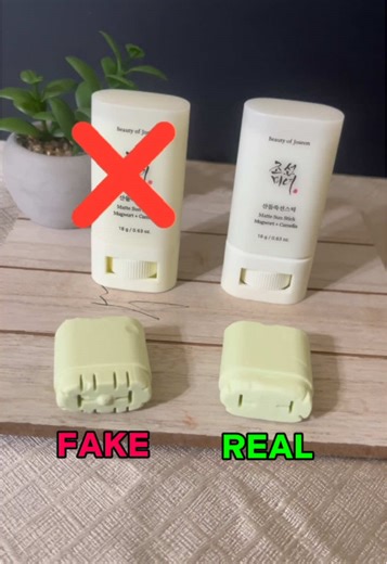 Real vs. Fake Beauty of Joseon Sunstick Guide