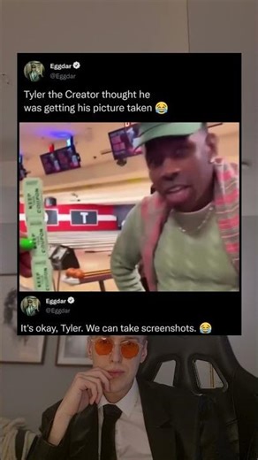 Tyler the Creator thought he was getting his picture taken