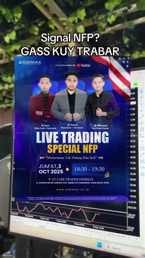 Live trading khusus NFP gaskuyyy #moneymanagement #FinancialFreadom #wdcepatdidimax #DidimaxBerjangka #forex @PT Didi Max Berjangka @Lowongan kerja Bandung @relizi maulana sopha @Miss Dinna
