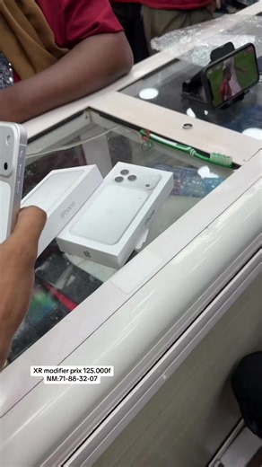 Prix iPhone XR 125000f — comment modifier le prix XR chez Horon Phone
