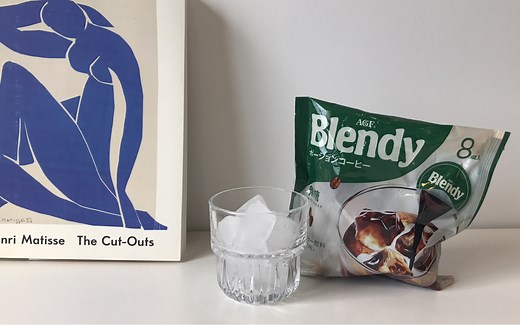 日本AGF blendy浓缩无糖咖啡拿铁
