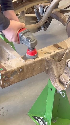 2.2M views · 10K reactions | C10 shorty conversion gets 6” off the back & prepped for the mid frame cut #chevy #c10 #c10vatos #festool #handtools #packoutsystem #electrical #diy #sparky #plumber | dickin dustriesinc | Facebook