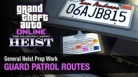 GTA Online The Diamond Casino Heist - Heist Prep Guard Patrol Routes Solo