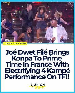 687K views · 19K reactions | Joé Dwet Filé took center stage on TF1’s...
