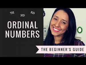 Basic English: Ordinal Numbers - Lesson 14