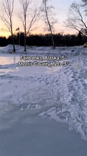 I’ve never seen NJ like this. Cozy Lake in Jefferson is completely frozen over and the ice is thick. It honestly felt colder than Alaska today. Windchill near -30. 2026 is the year New Jersey froze solid. #nj #frozen #winter #cold #morriscountynj
