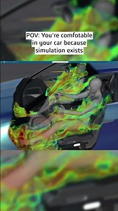 3D CFD Cabin simulation of an EV
