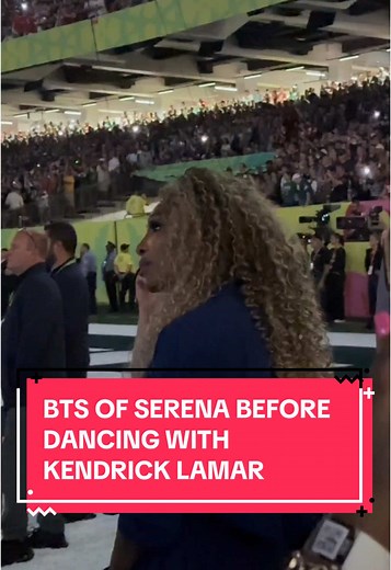 Serena Williams' Pre-Show Moments with Kendrick Lamar