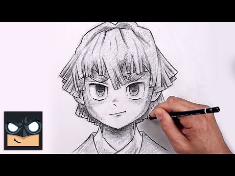 How To Draw Zenitsu | Demon Slayer Sketch Tutorial