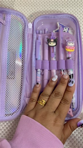 Hopes this kuromi stationery enough for a day #kuromi #sanrio #stationery #shorts