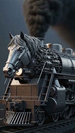 Robot Train on the Move 🚆🤖✨