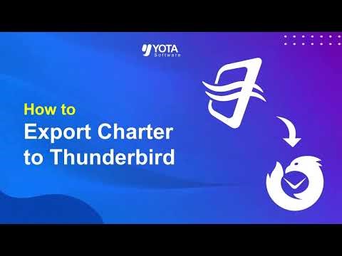 How to Transfer Charter Emails to Thunderbird with Attachments?