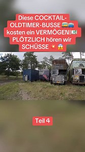 12 reactions | Diese COCKTAIL-OLDTIMER-BUSSE  kosten ein VERMÖGEN  PLÖTZLICH hören wir SC(2) #urbex #urbexworld #bunker #shelter #war #stopwar #ww2 #ww2history #history #explore #explorepage #abandoned #abando | Lost Historie | Facebook