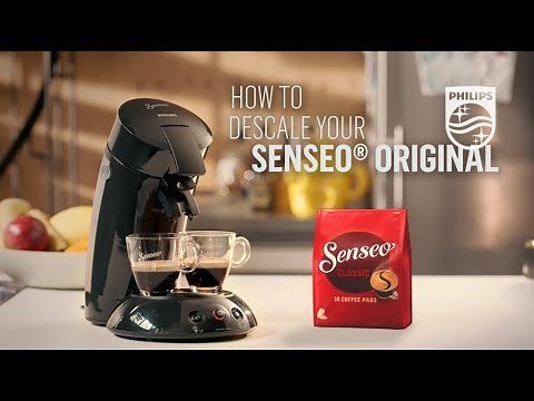How to descale your SENSEO® Original?|HD6554||Philips