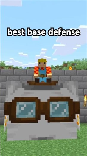 cutest defense 🥹 #minecraft #shorts sub and like?