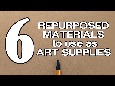 Repurpose with Purpose: 6 Art Materials You Can Reuse in Your Studio | DIY Art Supplies 6 Materials