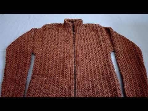 GENTS SWEATER Knitting | STEP by STEP [Part 1]