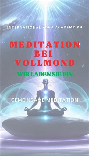 Meditation bei Vollmond