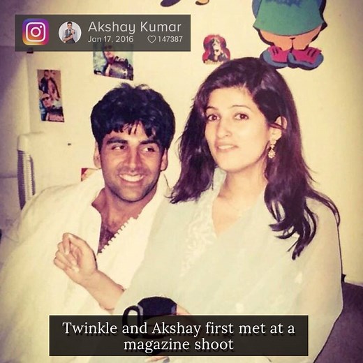 From how they met to what they're up to now, here's a walk through Twinkle Khanna and Akshay Kumar's relationship timeline. | VOGUE India