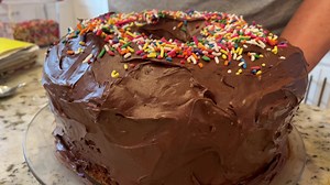 34K views · 284 reactions | Family recipe: Poor Man’s Cake! Think: Spice cake with home made chocolate ganache on top… yeah. | Kelsie Cairns | Facebook
