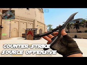 CS Source Offensive - Casual Gameplay - Counter Strike Source w/ CSGO Mod - CSS Mod CSGO Mirage Map