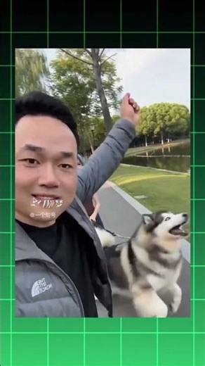 My ex is walking the dog.