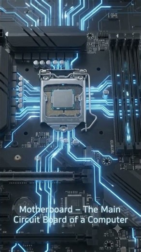 What is Motherboard in PC/Laptop | The Heart of Your Computer 🖥️ #motherboard #computer
