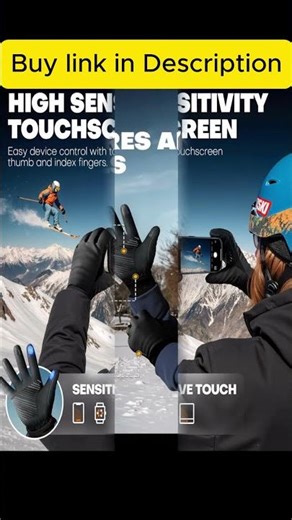 Winter Gloves Men Made with 3M Thinsulate #winter #wintercollection #fashion #gloves #style