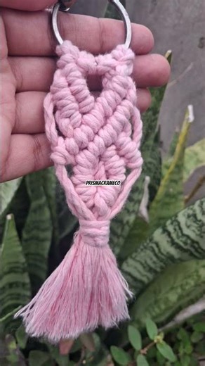 DIY Macrame Keychain #diy #viral #shorts #viral #keychain #trending