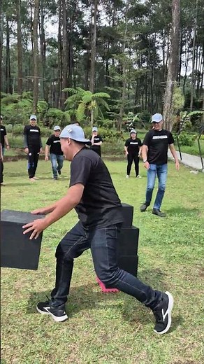 TEAM BUILDING GAME OUTBOUND #shorts #teamwork #teambuilding #games #outing #outbound #semangat #work