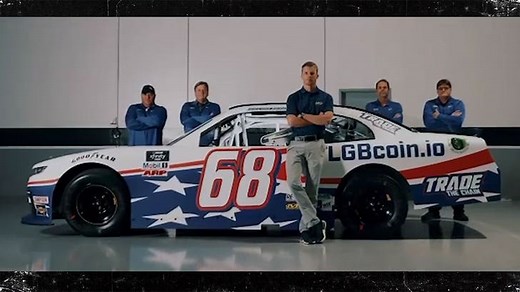 NASCAR Driver Brandon Brown Unveils "Let's Go Brandon" Car