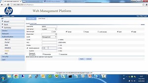 HP Switch - Initial IP Configuration (JE009A)