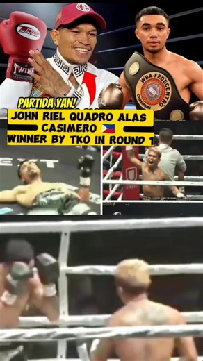 John Riel Casimero Wins by TKO in Round 1 - Full Fight Highlights