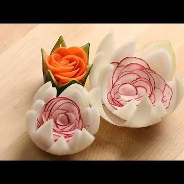 How to make a Vegetable Bouquet